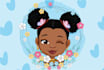create african american illustrations for children book