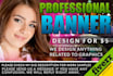 design AWESOME Banner, header, Anything