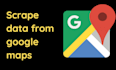 do google maps data scraping for business with emails