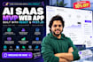 build your ai saas mvp web app with react and next js