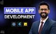 do mobile app development for android and ios using flutter or react native
