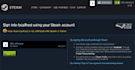 create a sign in through steam login system using nodejs