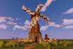 build a beautiful minecraft house, structure