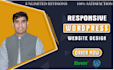 design a clean and fully responsive wordpress website