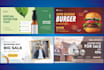 design website banner, ad, header, cover,