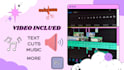 do professionally video editing