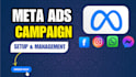 set up, manage, and optimize your meta ads, facebook, and instagram ads campaign
