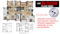 create 2d floor plans in autocad