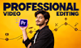 do professional video editing