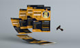 design flyer investor one pager, one sheet, real estate, press kit, postcard epk