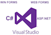 do website and desktop apps in c sharp, vb and asp dot net with database