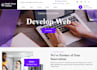 develop your website with PHP laravel framework