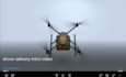 put you logo on drone delivery intro video
