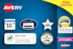 create bulk avery labels with a unique barcode and variable