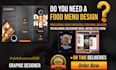 design restaurant menu card design, food menu design