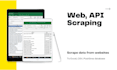 do python, create web, API scraping bots, automation, analytics, visualization
