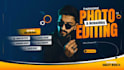 do professional photo editing and retouching as  required