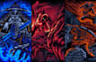 draw anime tshirt and fanart with a dark art style
