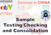 do sample collecting, testing, and consolidation from china