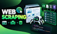 do web scraping, data mining, and web scrapers with python
