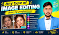 do photo retouching, editing portraits and headshots retouch
