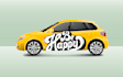 be vehicle wrap design, car, van, and stickers