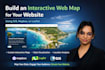 build an interactive web map for your website using gis, mapbox or leaflet