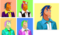 draw custom mascot cartoon avatar for nft
