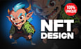 create ntf design custom design for you include metadata