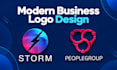 design a modern business logo for your company