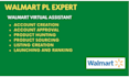 be your walmart virtual assistant and walmart expert