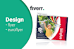 high quality and bright leaflets and flyers