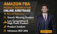 do fba amazon online arbitrage product research