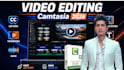 do video edit using camtasia 2025 studio, training video