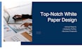 design amazing top notch professional white paper