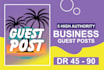 publish business guest post, high da guest post with dofollow backlinks