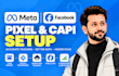 setup meta facebook pixel capi server side tracking with conversions API