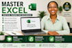 teach you microsoft excel from beginner to advanced, UK professional training