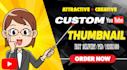 custom creative thumbnail youtube