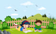 do awesome colorful children and kids ebook design