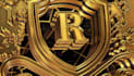 create elegant white metallic gold 3d logo reveal intro animation