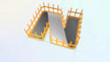 create 3d build logo architect