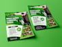 design lawn care and garden service flyer
