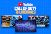 design black ops 7 warzone mw2 mw3 or any call of duty thumbnail
