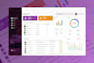 design web app, admin dashboard, saas uiux mockup design