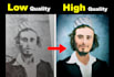 professional restore old photos, colorize old photos