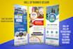 design roll up, pull up, retractable banner, yard sign