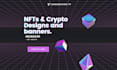 design nft banner, crypto banner solana header