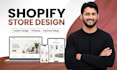design a professional shopify store website for your brand