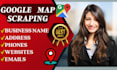 business leads and emails from google map